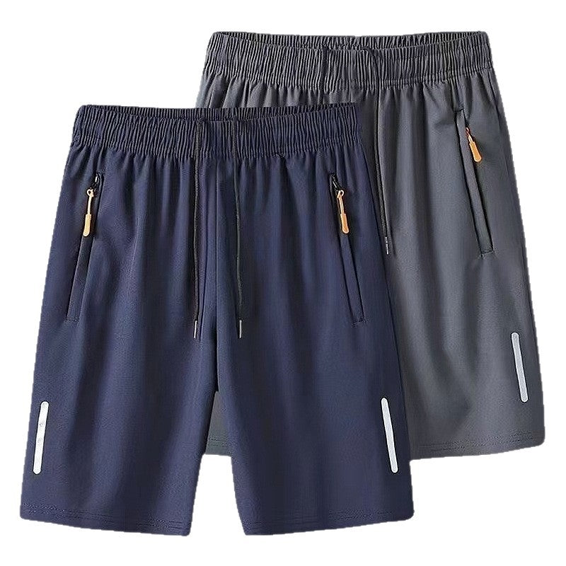Men’s Ice Silk Quick-Dry Sports Shorts
