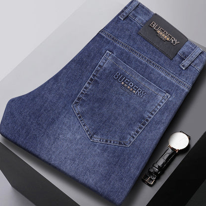 Men’s High-End Stretch Straight-Leg Casual Pants