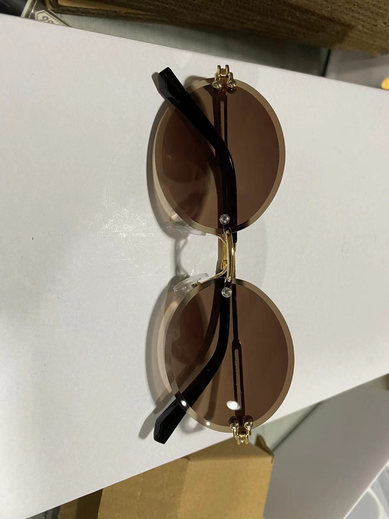 Women’s Rimless Fashion Sunglasses