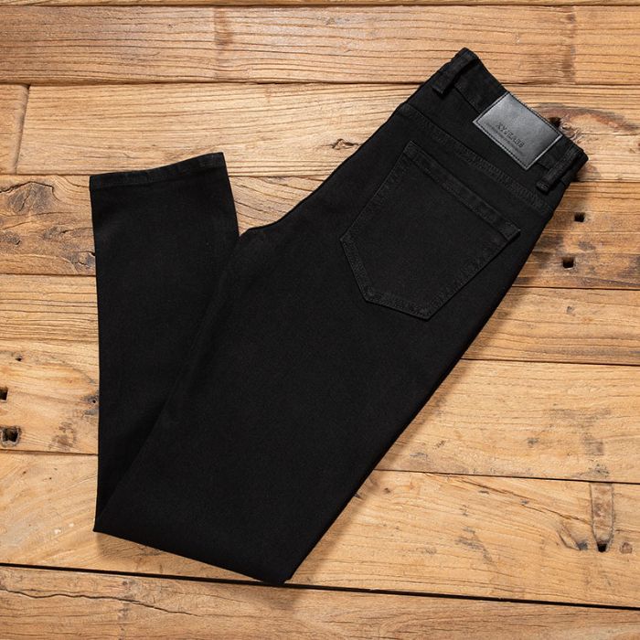 Men’s 2026 Slim Straight-Leg Vintage Blue Jeans