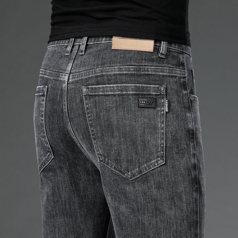 Men’s Slim Straight Stretch Denim Jeans