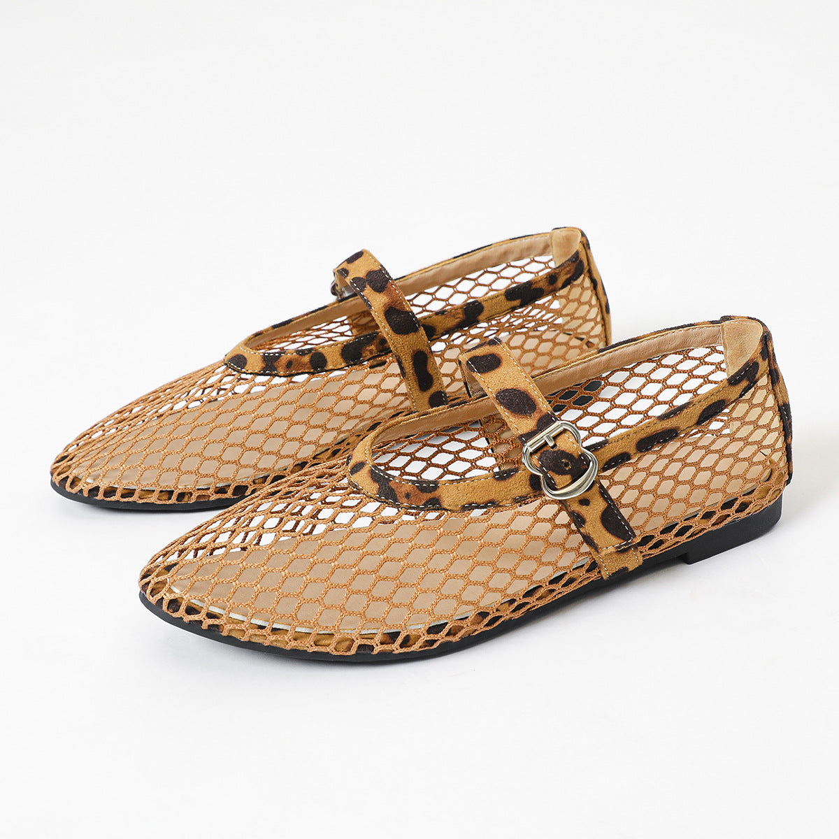 Women’s Breathable Mesh Mary Jane Flats