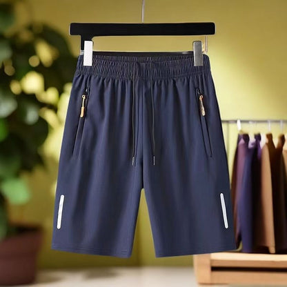 Men’s Ice Silk Quick-Dry Sports Shorts