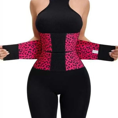 Cross-border abdominal belt waist postpartum autumn and winter plus-size double-layer women's slimming abdominal tucking warm belt spot wholesale