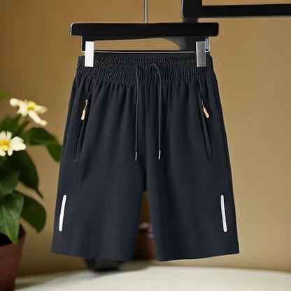 Men’s Ice Silk Quick-Dry Sports Shorts