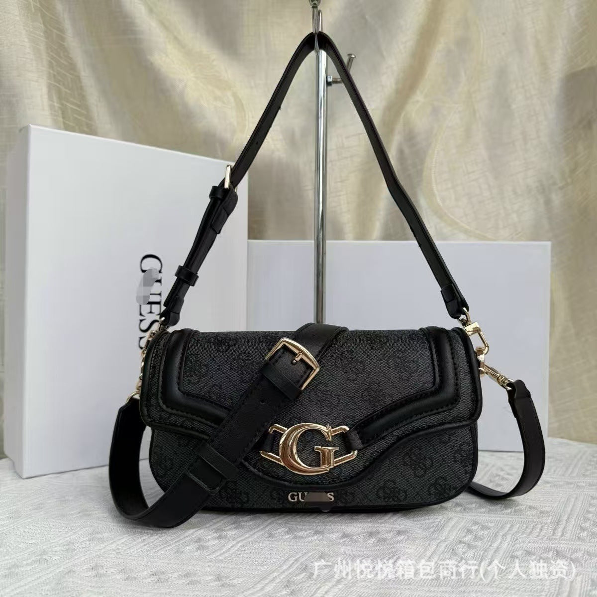Women’s Printed Patchwork Crossbody Handbag