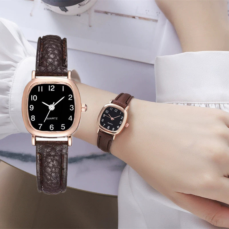 Women’s Square Digital Scale Quartz Watch