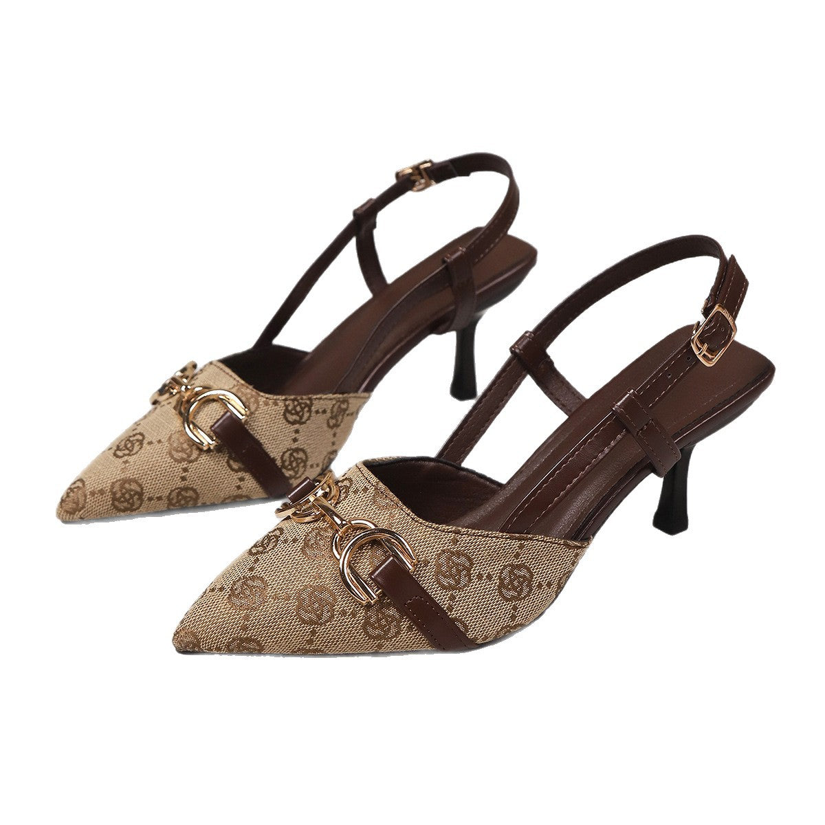 Women’s Pointed-Toe Stiletto Backless High Heels