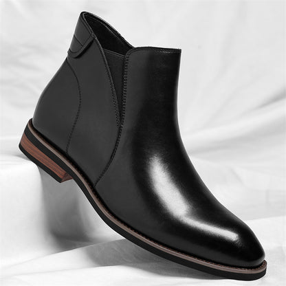 Men’s Fleece-Lined Chelsea Ankle Boots