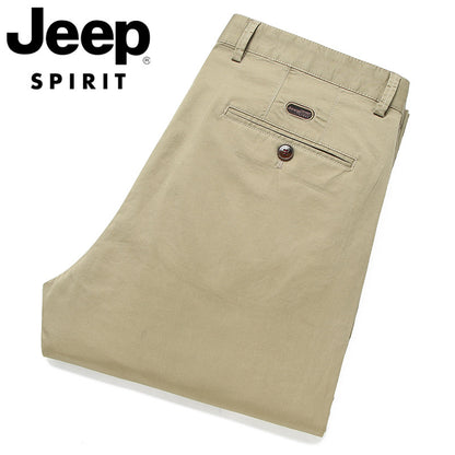 Men’s Lightweight Cotton Casual Business Pants