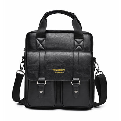 Men’s Business Crossbody Laptop Briefcase