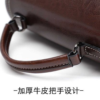Women’s Genuine Cowhide Shoulder Handbag