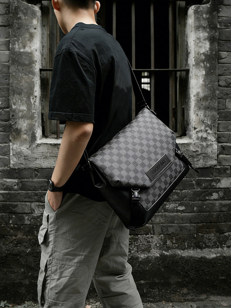 Men’s Premium Crossbody Laptop Messenger Bag