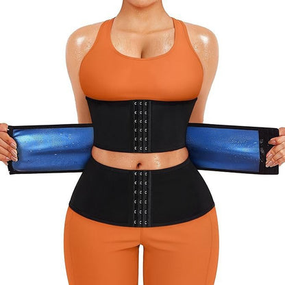 Cross-border abdominal belt waist postpartum autumn and winter plus-size double-layer women's slimming abdominal tucking warm belt spot wholesale