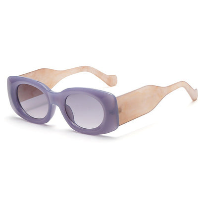 Retro Square Frame UV Protection Sunglasses