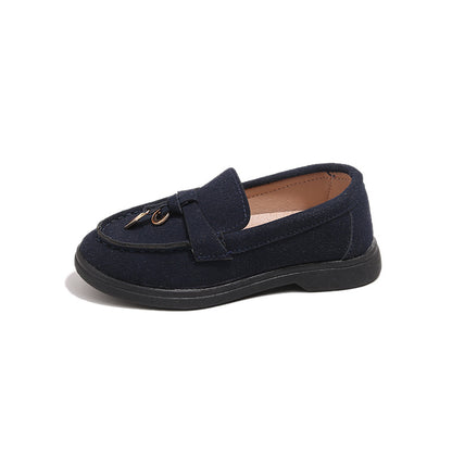 Kids’ British Style Casual Loafer Shoe