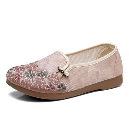 Women’s Lightweight Round-Toe Comfort Flat Shoes
