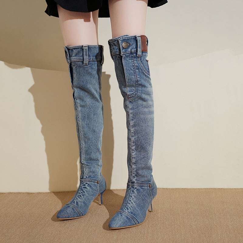 Women’s Vintage Western Stiletto Cowboy Boots
