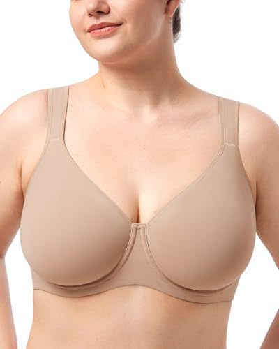 Women’s Full Coverage Seamless Underwire T-Shirt Bra