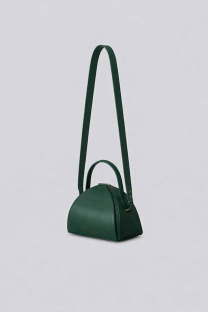 Women’s Vintage Semi-Round Geometric Crossbody Bag
