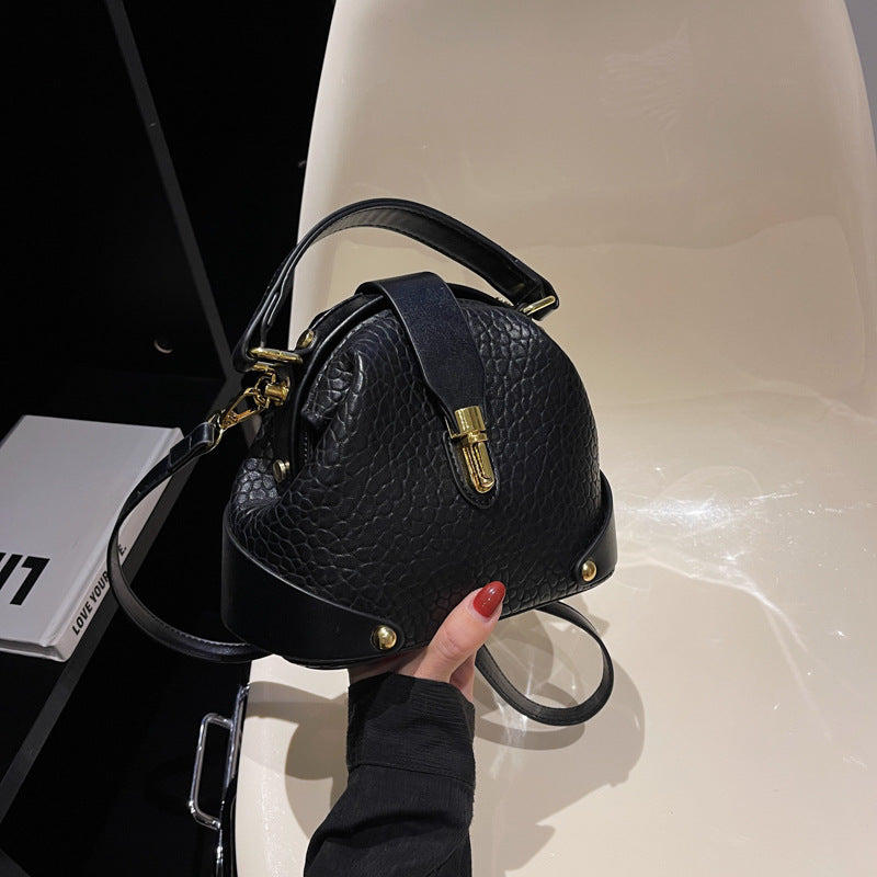 Women’s High-End Textured Crossbody Shoulder Bag