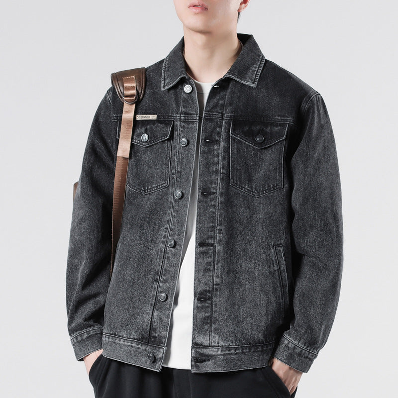Men’s American Multi-Pocket Denim Jacket