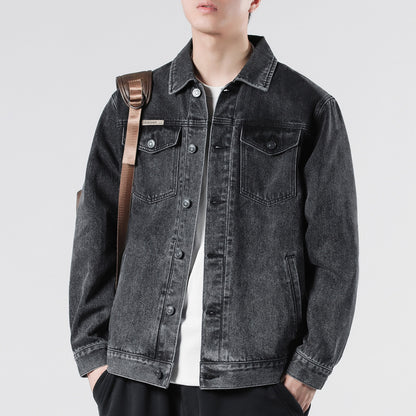 Men’s American Multi-Pocket Denim Jacket