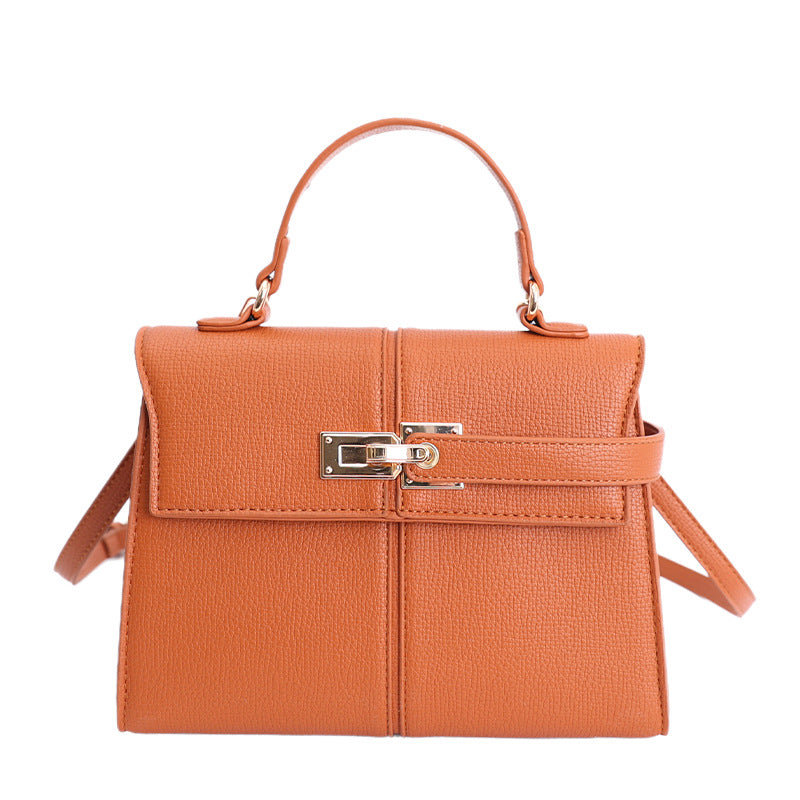 Women’s Kelly Style Textured Crossbody Handbag