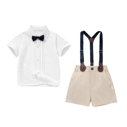 Baby Boy First Birthday Outfit Set