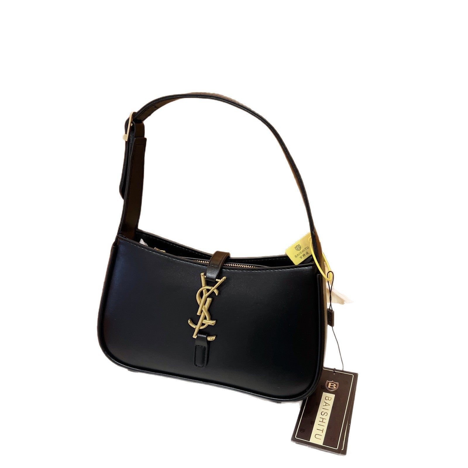 High-end small square bag, fashionable women's bag, handbag, popular versatile underarm bag, niche recommended foreign trade bag