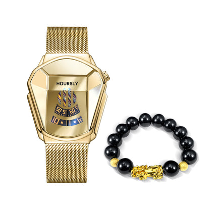 Men’s Snakehead Watch & Pixiu Bracelet Set