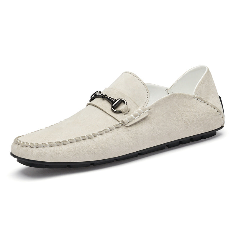 Men’s Genuine Leather Casual Slip-On Loafers