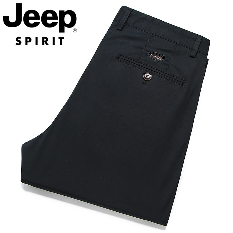 Men’s Lightweight Cotton Casual Business Pants