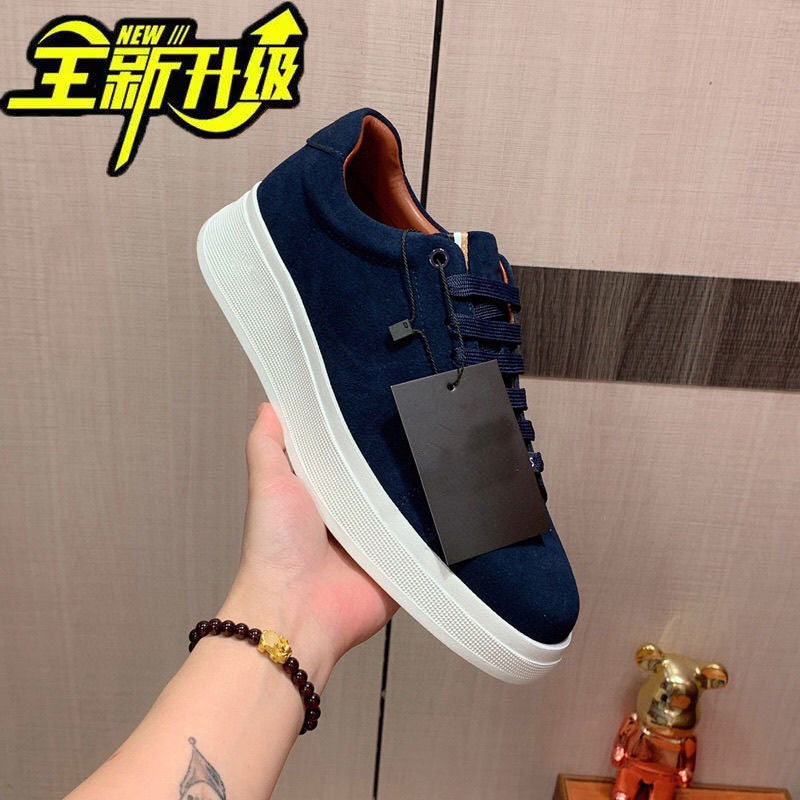 Men’s Trendy Breathable Thick-Sole Sports Sneakers