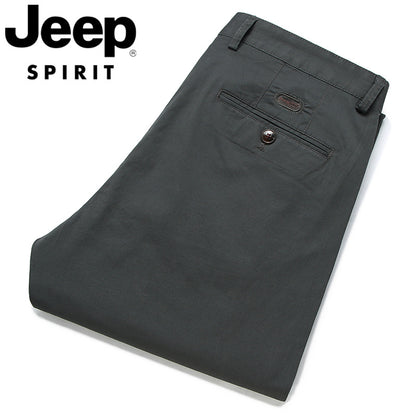 Men’s Lightweight Cotton Casual Business Pants