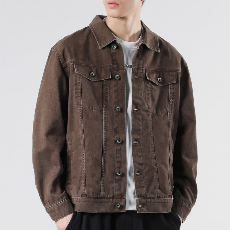 Men’s American Multi-Pocket Denim Jacket