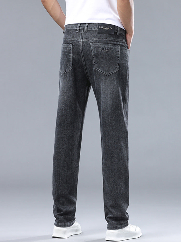 Men’s High-End Stretch Straight-Leg Casual Pants