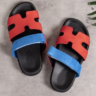 Women’s Color-Block Platform Comfort Slippers