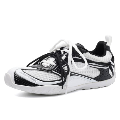 Unisex Racing-Inspired Mesh Chunky Sneakers