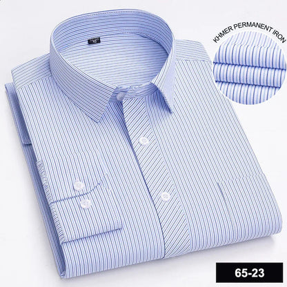 Men’s Cotton Plaid Long-Sleeve Casual Shirt