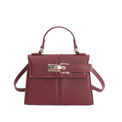 Women’s Kelly Style Textured Crossbody Handbag