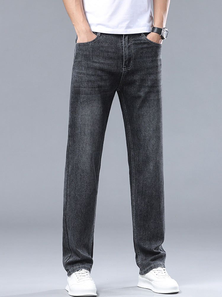 Men’s High-End Stretch Straight-Leg Casual Pants