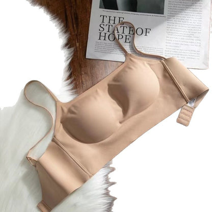 Women’s Seamless Fixed-Cup Push-Up Bra