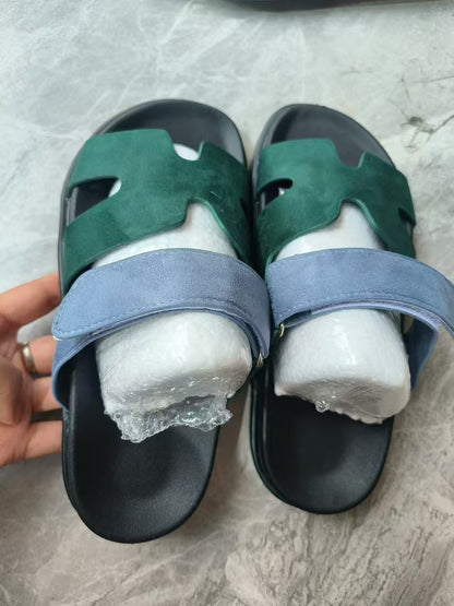 Women’s Color-Block Platform Comfort Slippers