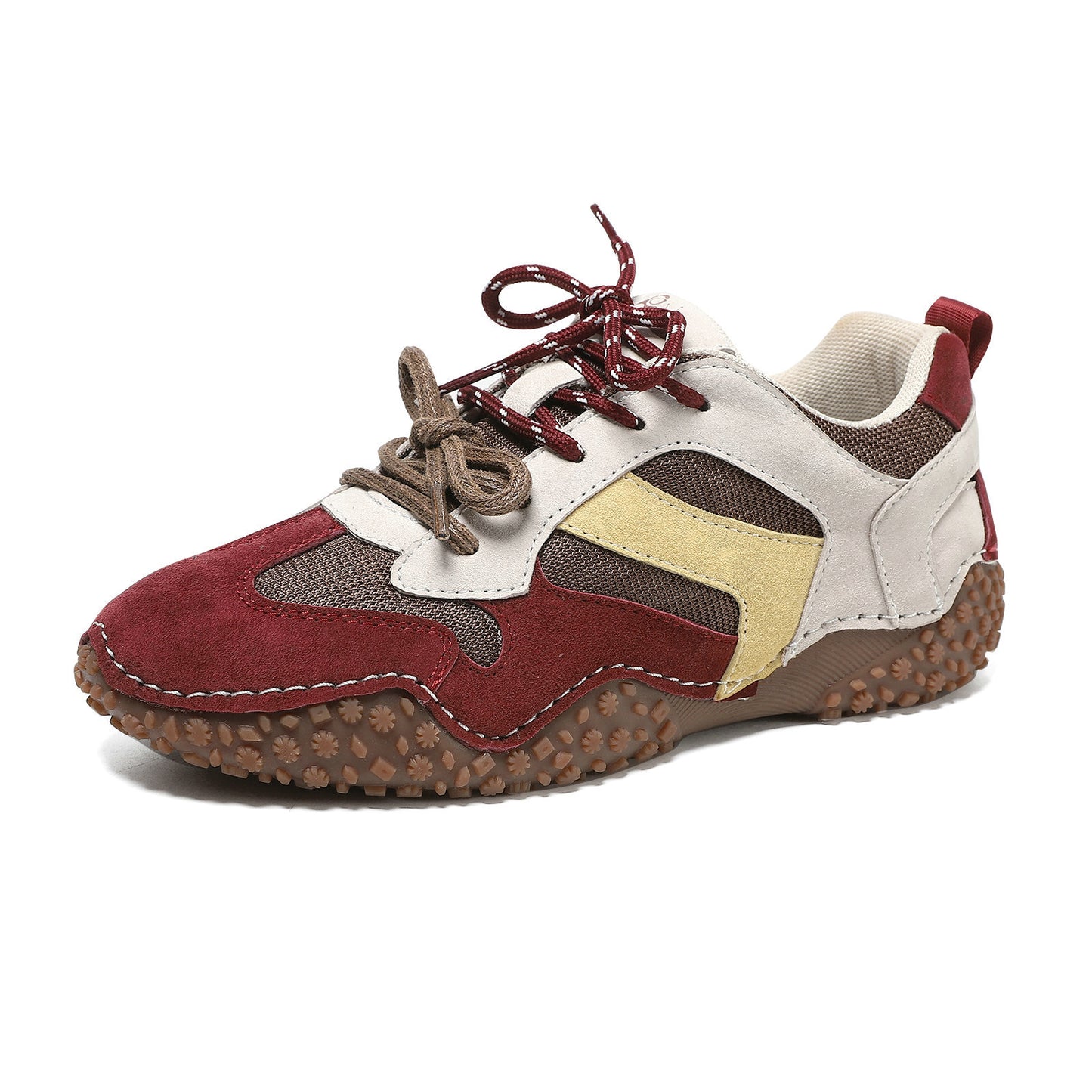 Unisex Genuine Leather Outdoor Casual Sneakers