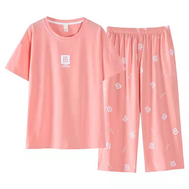 Women’s Plus Size Artistic Style Pajama Set