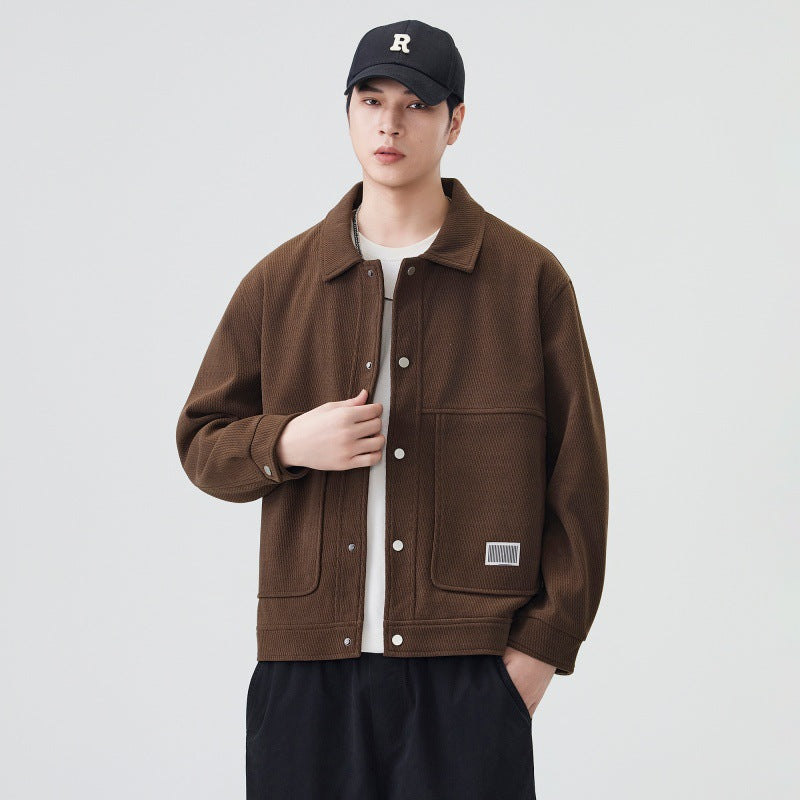 Men’s Vintage Loose-Fit Casual Jacket