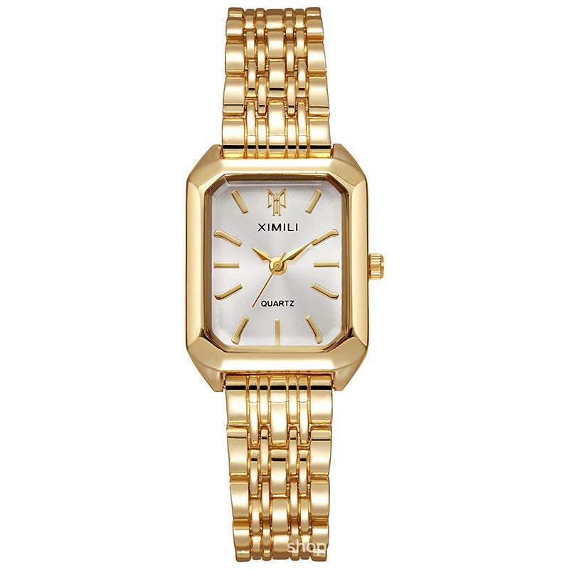 Women’s Minimalist Square Quartz Watch