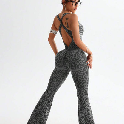 Women’s Seamless Quick-Dry Yoga Jumpsuit