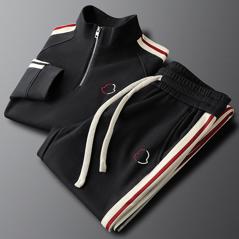 Unisex Side Stripe Sweatshirt & Pants Set